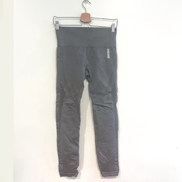 Gymshark Energy Seamless Leggings Gray Size Medium - Picture 5 of 12